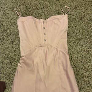 House of CB Blush Strapless Dress